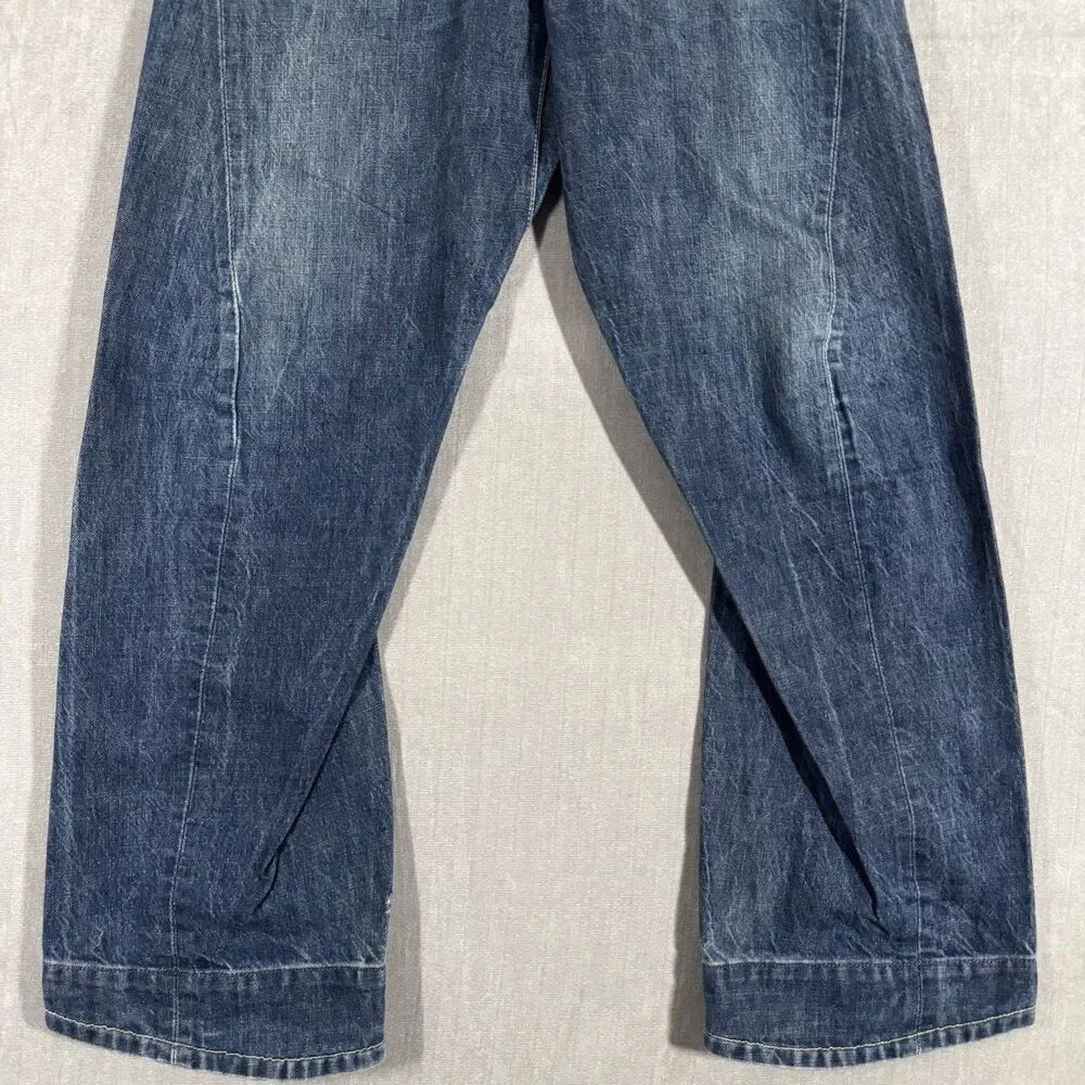 Vintage 2000’s Levi’s Engineered Jeans LEJ Twisted Leg Cinch Back Y2K 32x32